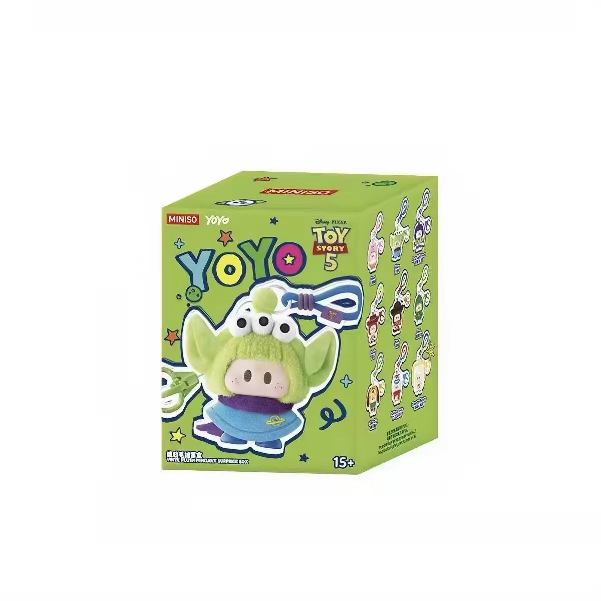 YOYO Chan x Toy Story Doll | Yoyo Lovely with You - Plush Vinyl Keychain Pendant Blind Box