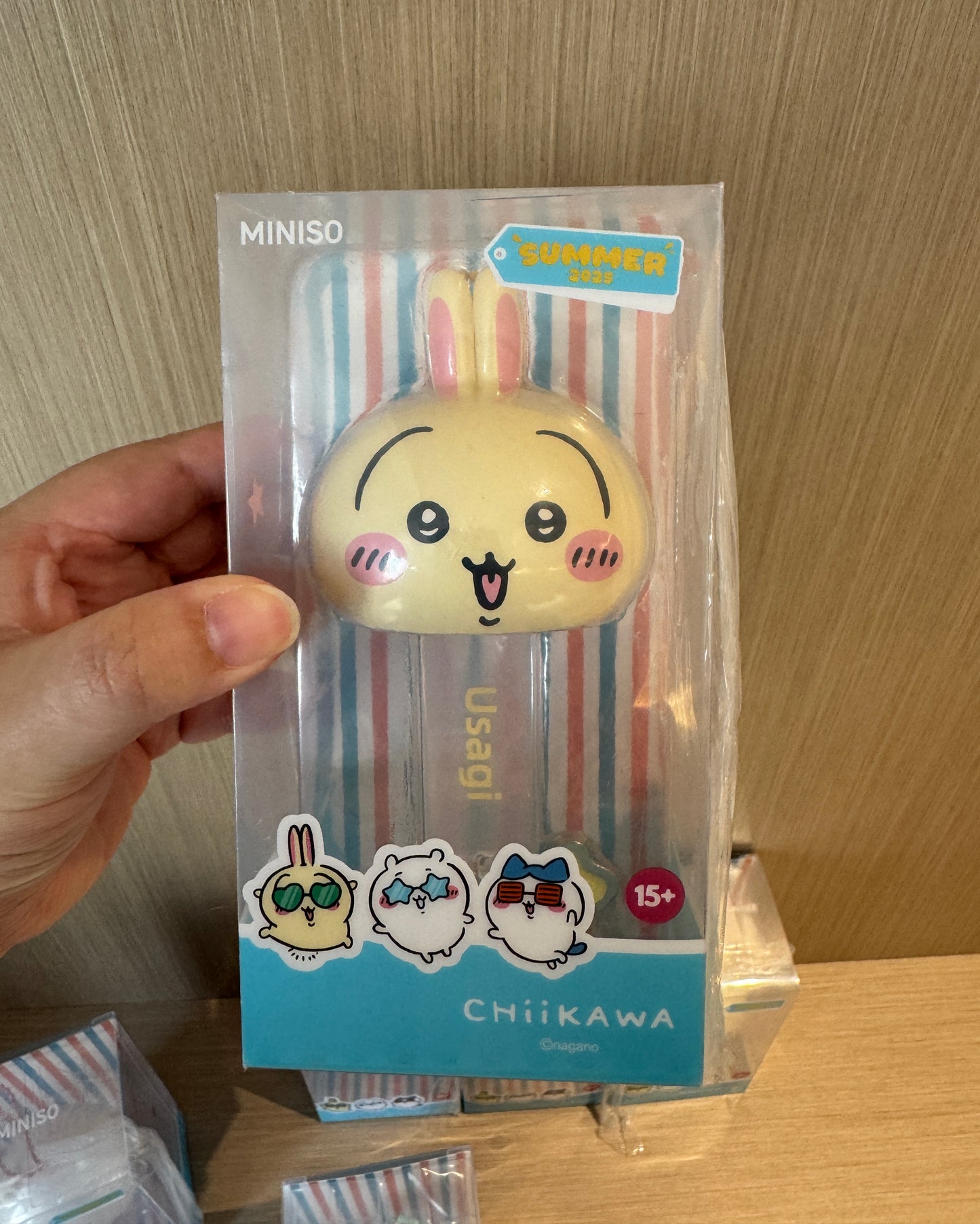 ChiiKawa X Miniso Hot Summer Series | ChiiKawa Hachiware Usagi Momonga Kurimanju Rakko Cute Plastic Doll Wind Chimes - Kawaii Items Room Decoration Doll