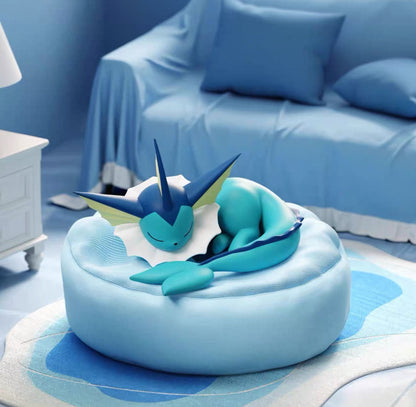 Japan Cartoon Pokemon Casual Time Eevee Evolution Series | Eevee Vaporeon Jolteon Flareon Espeon Umbreon Leafeon Glaceon Sylveon - Evolve Anime Collectable Toys Mystery Blind Box