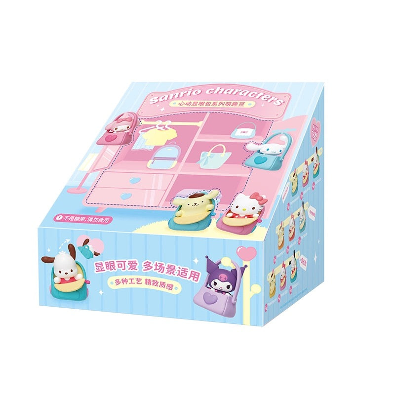 Sanrio Characters Sweet In Bags Beans Mini Series | Hello Kitty My Melody Kuromi Cinnamoroll Pompompurin Pochacco - Kawaii Collectable Toys Toy Collection