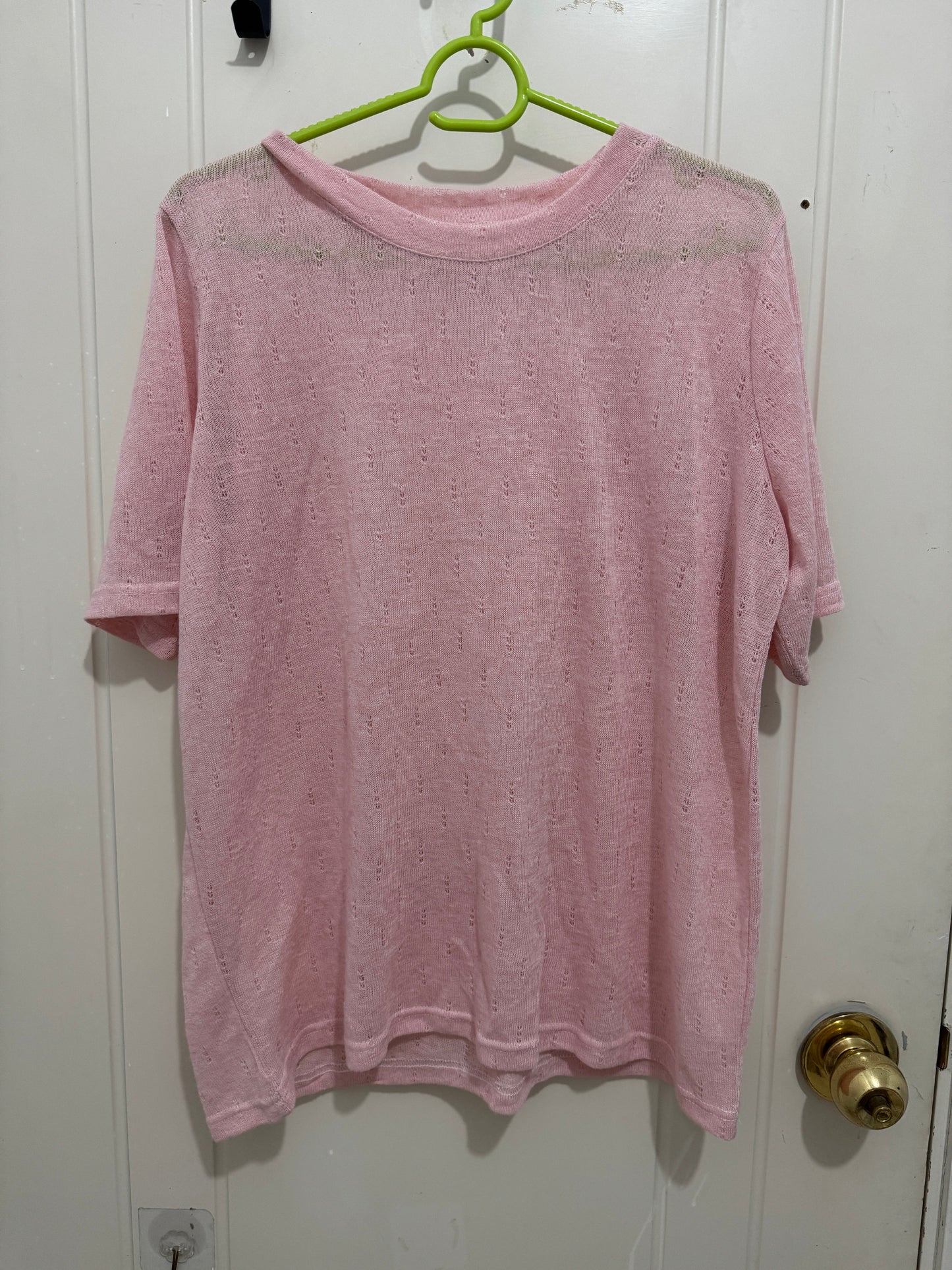 Japanese Fashion Cute Style Mori Series | Pink with Pattern T Shirt - Kawaii Fashion Items