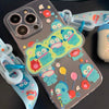 Japanese Cartoon Phone Back Clip with Phone Lanyard | Hangyodon - for All Smart Phones