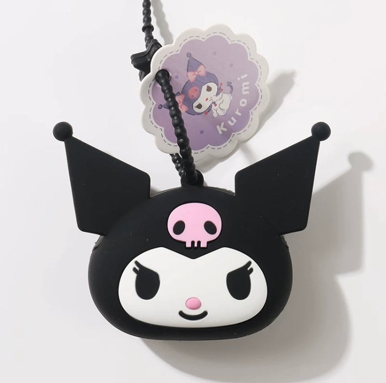 Japan Sanrio Silicone Mini Purse Bag | Hello Kitty My Melody Kuromi Cinnamoroll Pompompurin Pochacco Hangyodon - Coin Bag Can put in Airpods EarPhone