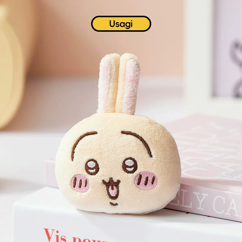 ChiiKawa X Miniso | ChiiKawa Hachiware Usagi Plush Pin - Kawaii Item Cute Accessories