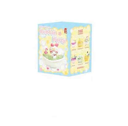 Sanrio Bubble Party Figure | Hello Kitty My Melody Kuromi Cinnamoroll Pompompurin Pochacco - Collectable Toys Mystery Blind Box