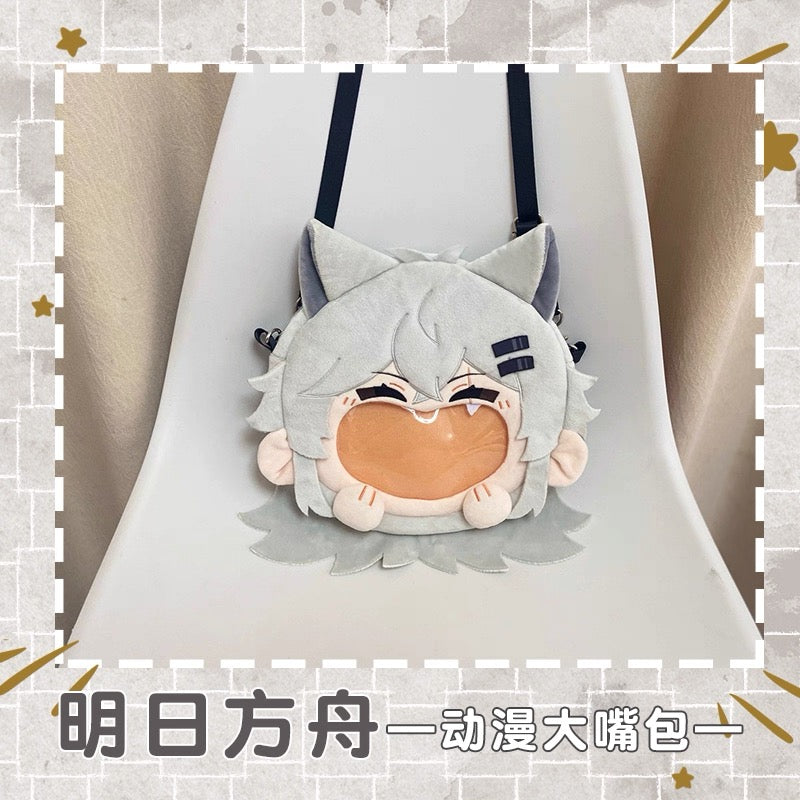 Game Characters Arknights | Lappland the Decadenza with Cat Ear Plush Cute Icon Itabag Backpack and Crossbody Bag - Cute Kawaii Item