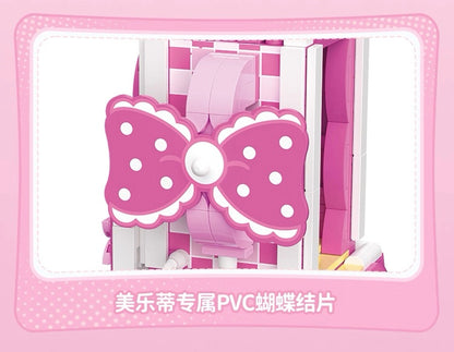 Top Toy x Sanrio Pastel Dream Home | My Melody Pink Calling Phone - Building Blocks Toy Collections