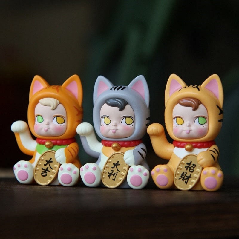 Kenny Wong Sam Sam Characters | Fortune Cat Lucky Cat Vol 2 -Toy Collection Mystery Blind Box