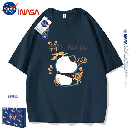 Cute Animals Panda Style T-Shirt Series | Back of Cute Panda Part1 - Kawaii Fashion Items for Child & Adult Matching outfits for Parents and Children