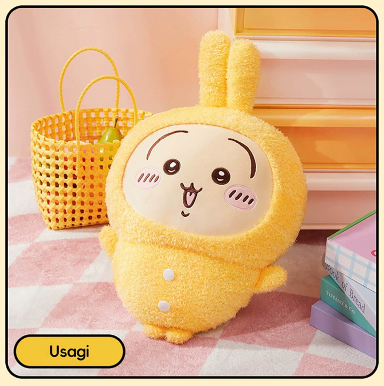 ChiiKawa X Miniso | ChiiKawa Hachiware Usagi Pajamas Giant Plush Doll - Kawaii items Room Decoration doll