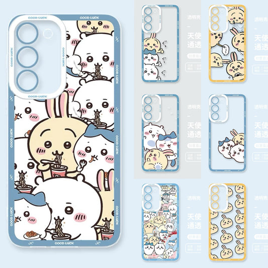 Japanese Cartoon Chiikawa | Good Luck 7 Styles - Phone Case Samsung Galaxy S26 S25 S24 S23 S22 S21 FE Ultra Edge