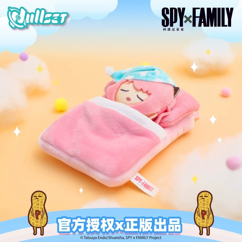 SPY Family Little Bag with Mini Plush Doll Keychain | Anya Peanut - Plush Doll Figure Collectable Toys Accessories - KawaiiGiftLand