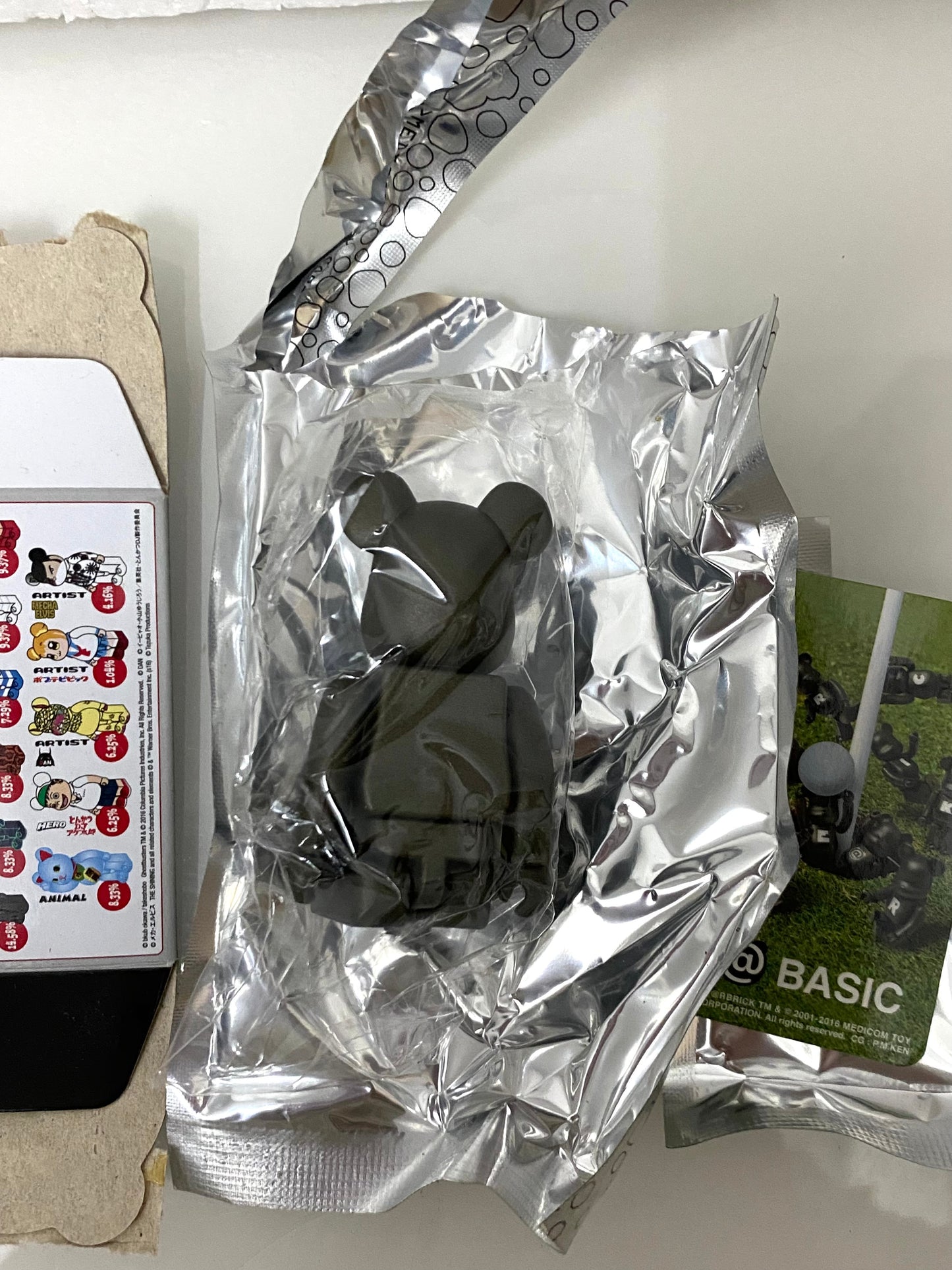 Japan Medicom Toy 100% Be@rbrick Series 33 | Basic Letter "C"  - Retried Limited Rare Toy Collection