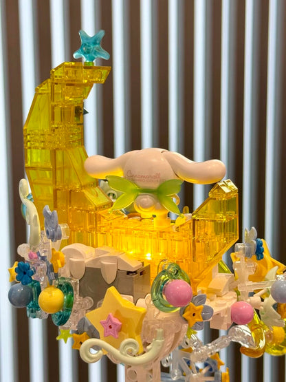 Sanrio Fairytale Music Box | Kuromi Cinnamoroll - Limited Edition Building Blocks Toy Collections