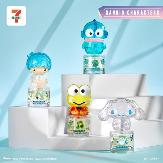 Sanrio Characters Crystal Style Perfume Bottle | Little Twin Stars Kiki - Convenience Store Limited Collectable Toys Mystery Blind Box