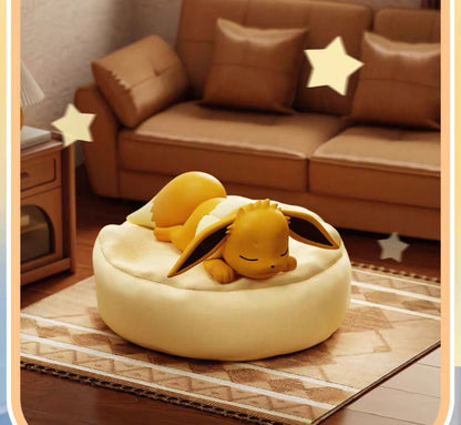 Japan Cartoon Pokemon Casual Time Eevee Evolution Series | Eevee Vaporeon Jolteon Flareon Espeon Umbreon Leafeon Glaceon Sylveon - Evolve Anime Collectable Toys Mystery Blind Box