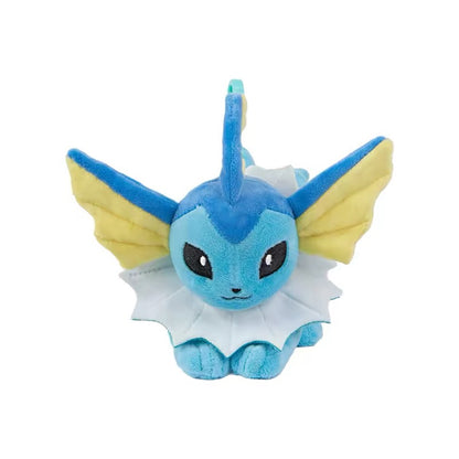 Japan Cartoon Pokemon Eevee Evolution Series Laying Plush Keychain | Eevee Vaporeon Jolteon Flareon Espeon Umbreon Leafeon Glaceon Sylveon - Evolve Anime Collectable Kawaii Item