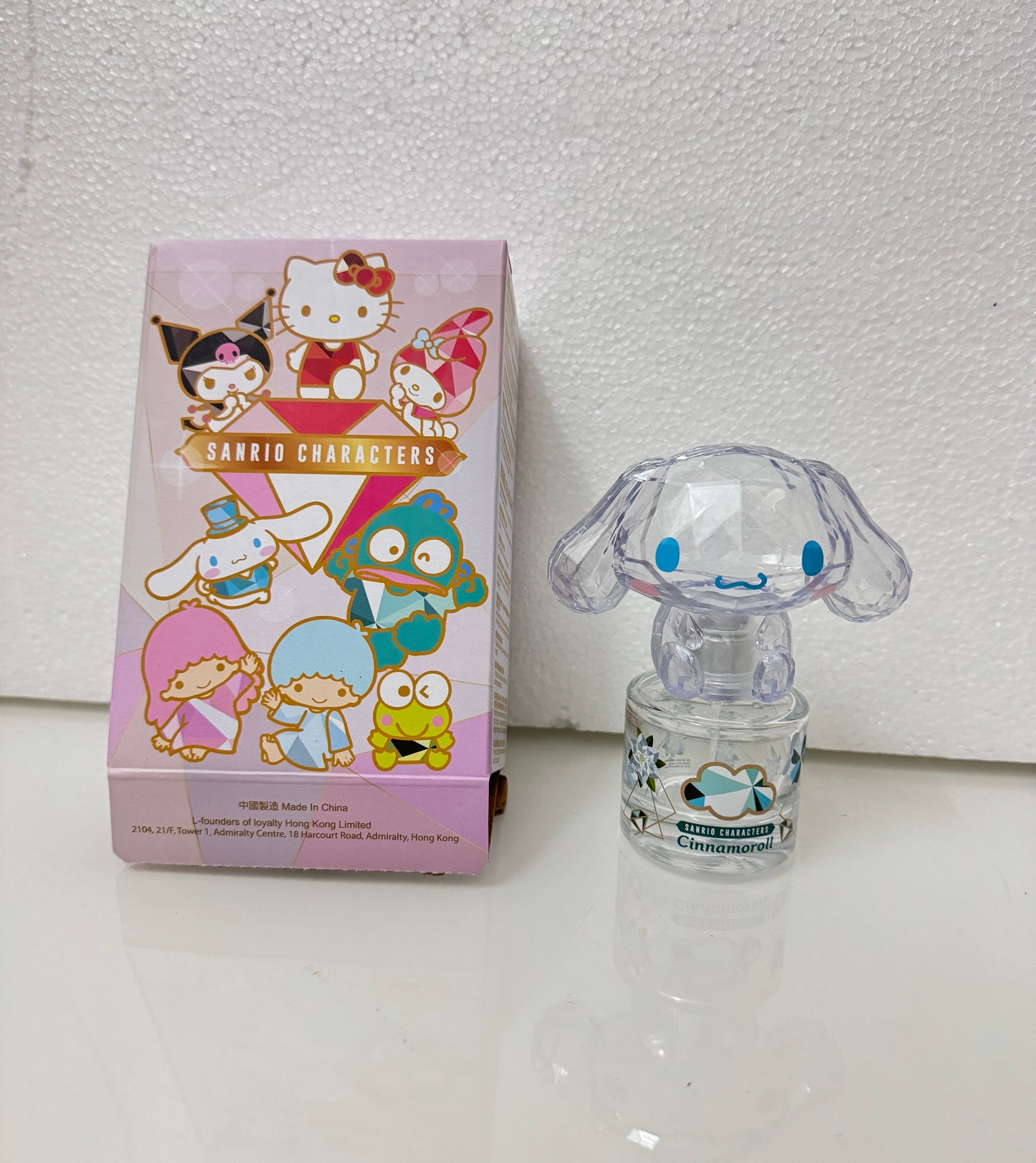 Sanrio Characters Crystal Style Perfume Bottle | Cinnamoroll - Convenience Store Limited Collectable Toys Mystery Blind Box