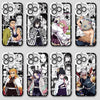 Japanese Anime Kimetsu no Yaiba Demon Slayer Comic with Anime Style | 悲鳴嶼 伊黒 甘露寺 伊之助 煉獄 しのぶ カナヲ - iPhoneケース PLUS SE2 XS XR X 11 12 13 14 15 16 16e 17 17e Pro Promax 12mini 13mini