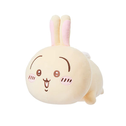 ChiiKawa X Miniso | ChiiKawa Hachiware Usagi Giant Laying Down Doll - Kawaii Doll Plush Cute Doll Decoration