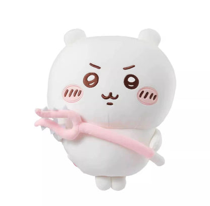 ChiiKawa X Miniso | ChiiKawa Hachiware Usagi With Weapon Plush Doll - Kawaii items Room Decoration doll