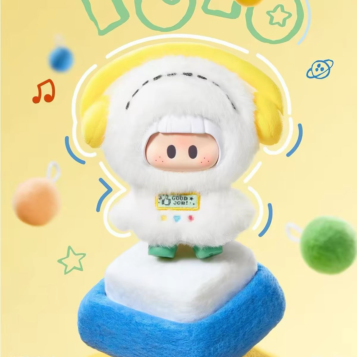 YOYO Chan x Toy Story Doll | Yoyo Lovely with You - Plush Vinyl Keychain Pendant Blind Box