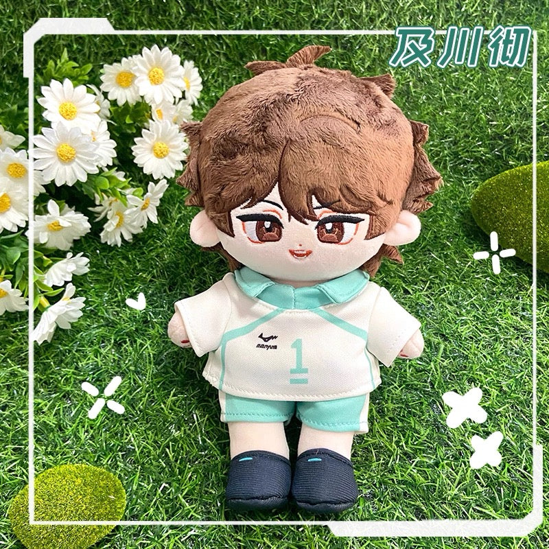 Japanese Anime Haikyu!! Cotton Plush Doll | Oikawa Tooru Cute Kawaii 20cm Doll Can Change Outfits - Cute Kawaii Item