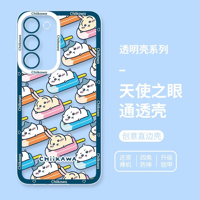 Japanese Cartoon ChiiKawa iPhone Case | Summer Time & Bee Colour Ver 8 Styles - Phone Case Samsung Galaxy S26 S25 S24 S23 S22 S21 FE Ultra Edge