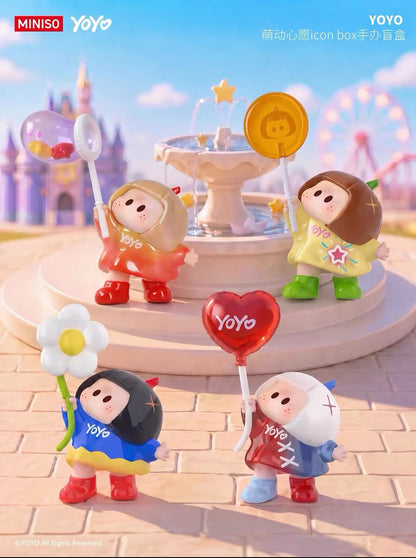 YOYO Chan Mini Figure Part 1 | YOYO Budding Wish Suprise Iconbox Collection - Collectable Toys Mystery Blind Box