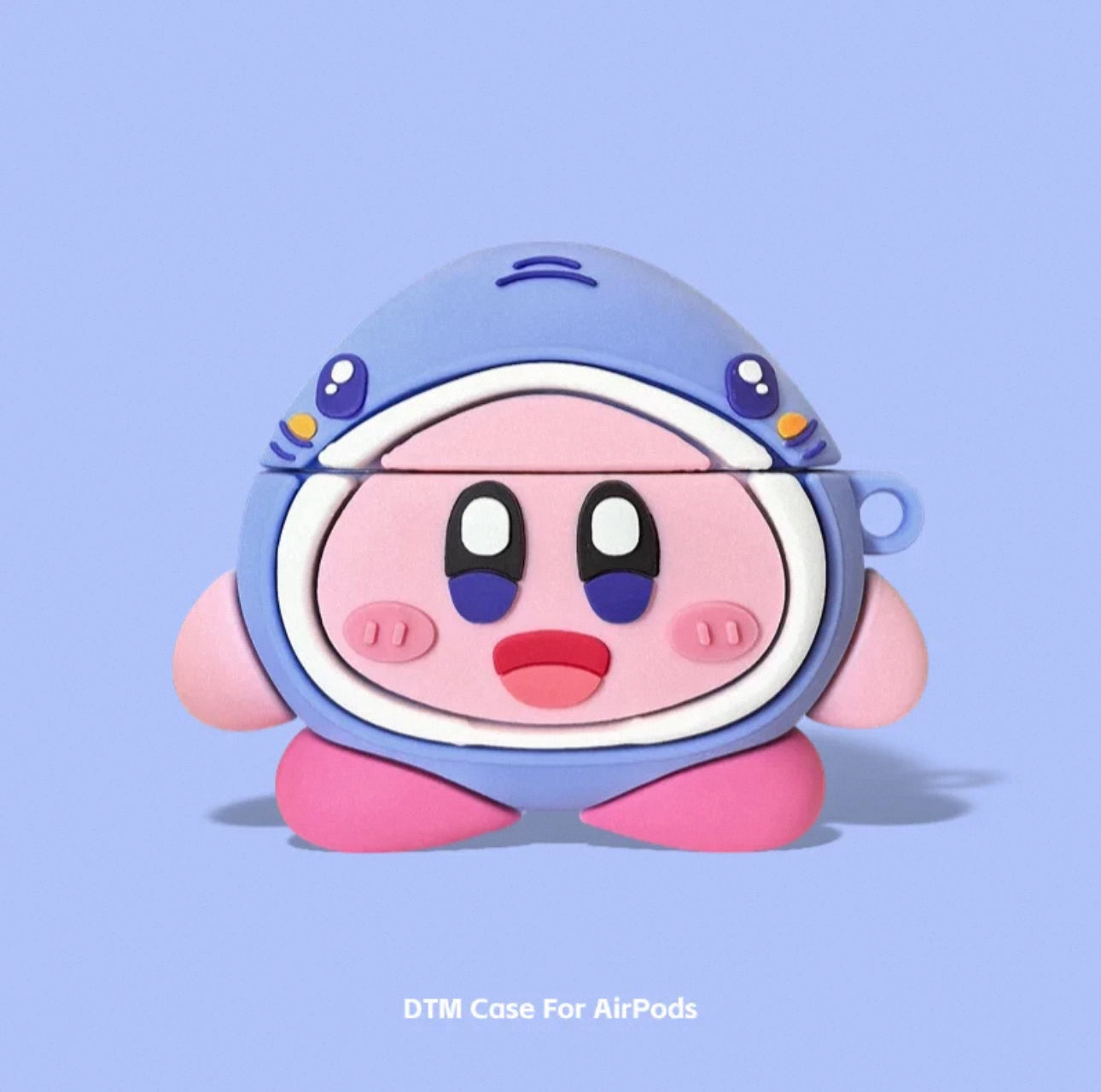 Japanese Cartoon Kirby Adventure | Cosplay Part 1 Chef Buger Shark Hangyodon Jigglypuff - AirPods AirPodsPro AirPods3 AirPods4 Case KawaiiGiftLand