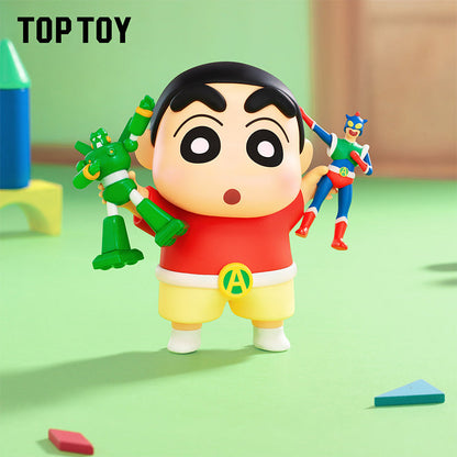 Crayon Shin-chan Dynamic Toy City Action Kamen battle blind box figure