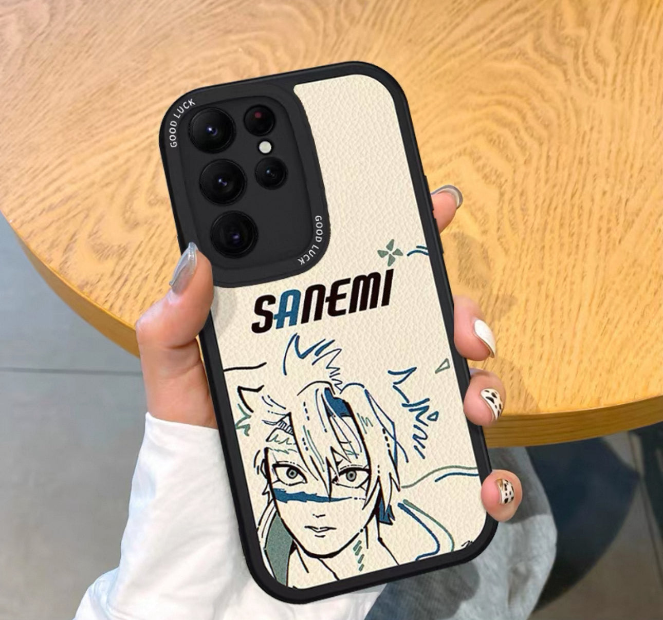 Japanese Anime Kimetsu no Yaiba Demon Slayer Hand Drawing Style | Muichiro Sanemi Genya - Phone Case Samsung Galaxy S25 S24 S23 S22 S21 Plus Ultra KawaiiGiftLand