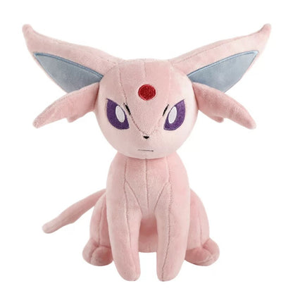Japan Cartoon Pokemon Eevee Evolution Evolve 25-28cm Plush Doll | Eevee Jolteon Espeon Umbreon Leafeon Glaceon Sylveon - Mascot Plush Doll  Kawaii Decoration KawaiiGiftLand