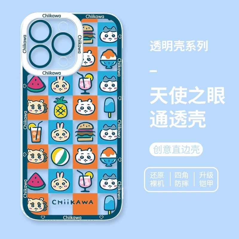 Japanese Cartoon ChiiKawa iPhone Case | Summer Time & Bee Colour Ver 8 Styles - iPhone Case PLUS SE2 XS XR X 11 12 13 14 15 16 16e 17 17e Pro Promax 12mini 13mini