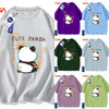 Cute Animals Panda Style T-Shirt Series | Back of Cute Panda Part2 - Kawaii Fashion Items for Child & Adult