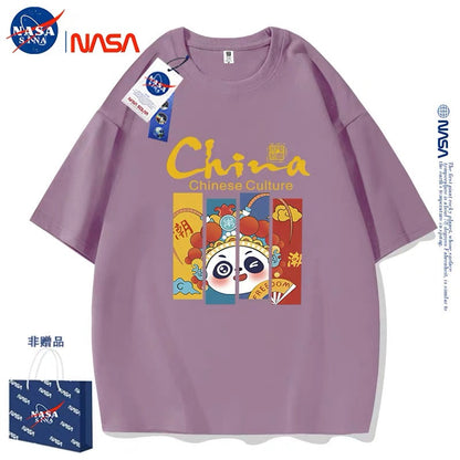 Cute Animals Panda Style T-Shirt Series | Chinese Style Panda Part2 - Kawaii Fashion Items for Child & Adult