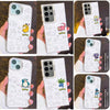 Japanese Cartoon Pokemon Matt & Silver Case Part4 | Psyduck Snorlax Slowpoke Oddish Togepi Gengar Lucario 7 Styles - Phone Case Samsung Galaxy S26 S25 S24 S23 S22 S21 FE Ultra Edge