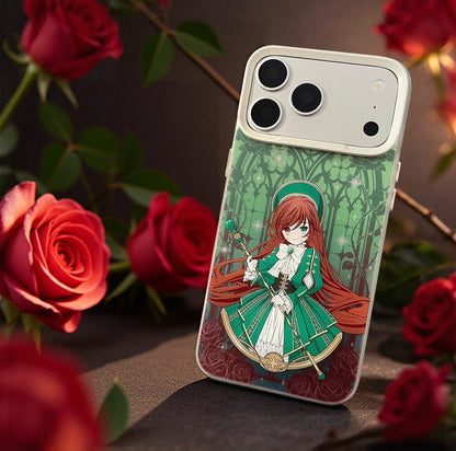Japanese Anime Rozen Maiden Laser Case Part 1 | Shinku Suigintou Souseiseki Suiseiseki Hinaichigo Kanaria Kirakishou 7 Styles - iPhone Case 11 12 13 14 15 16 16e 17 17e 18 Pro Promax