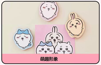 ChiiKawa X Miniso | ChiiKawa Hachiware Usagi Momonga Kurimanju Rakko Magnet with Card - Kawaii Item Cute Accessories