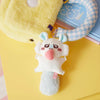ChiiKawa X Miniso | Momonga Bite The Heart Mini Plush Doll Keychain - Kawaii Items Cute Accessories