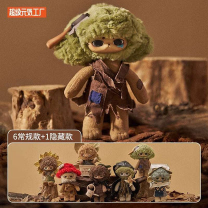 Forest Whispers Echo | Tree Mushrooms Multiflora Rose Stone Sunflower Four Leaf Clover Sprout - Collectable Toys Mystery Blind Box