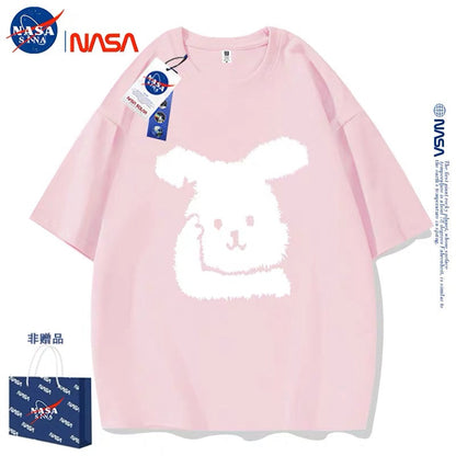 Cute Animals Rabbit Style T-Shirt Series | Rabbit Hi Part1 - Kawaii Fashion Items for Child & Adult Matching outfits for Parents and Children