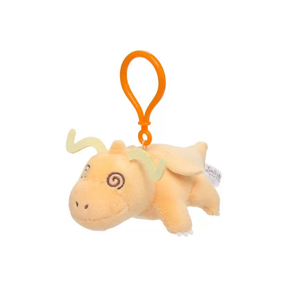 Japan Cartoon Pokemon Center Exhausted Version Keychain | Gengar Dragonite Snorlax Pikachu Scorbunny Togekiss Larvitar Poliwhirl Spinda Max Revive - Mascot Mini Plush Doll