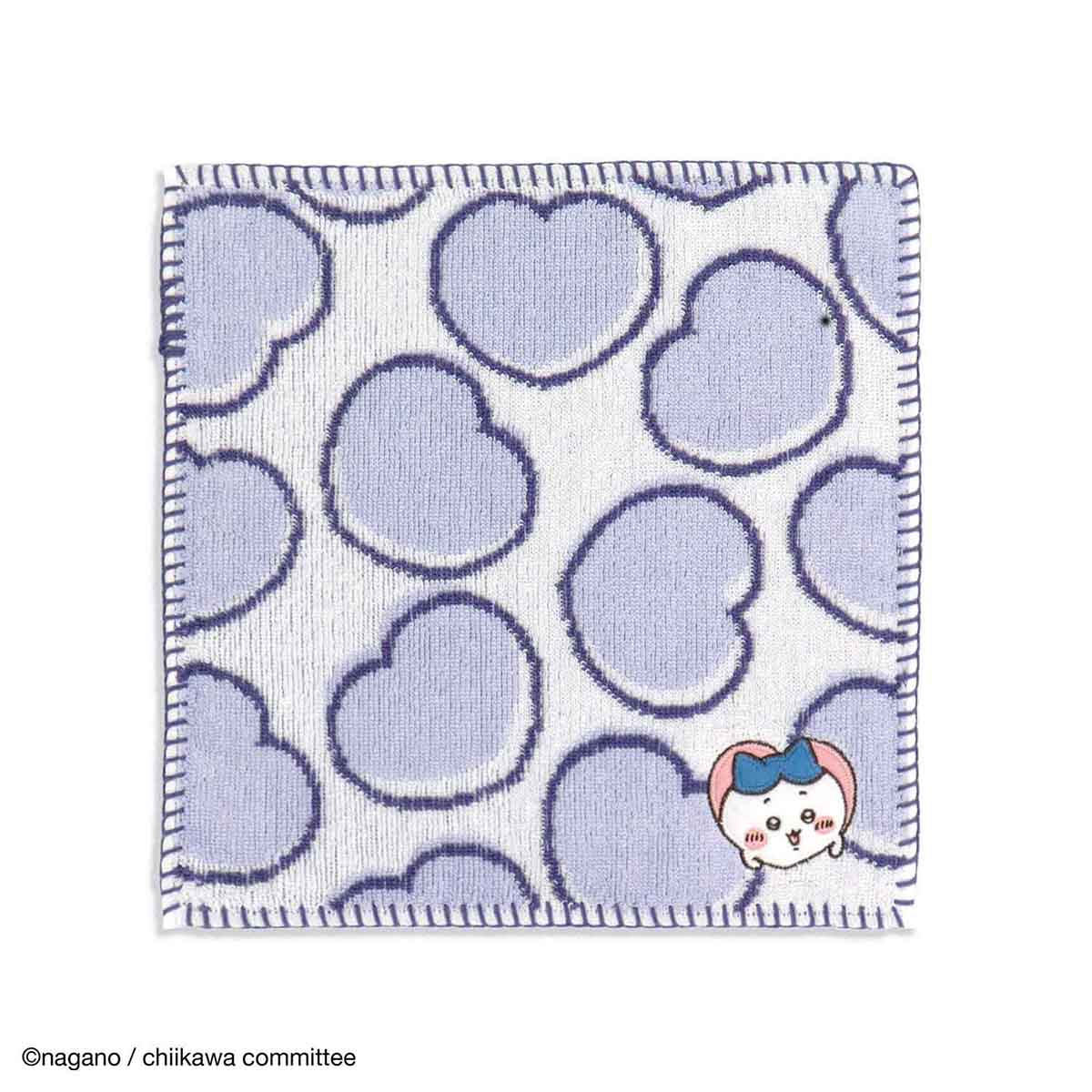 Japan ChiiKawa Heart Series | ChiiKawa Hachiware Usagi Heart Series Handkerchief Hand Towel - Kawaii Cute Item