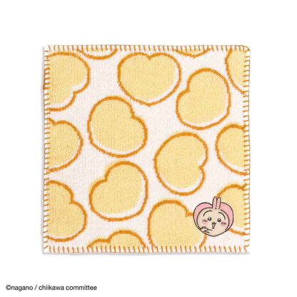 Japan ChiiKawa Heart Series | ChiiKawa Hachiware Usagi Heart Series Handkerchief Hand Towel - Kawaii Cute Item