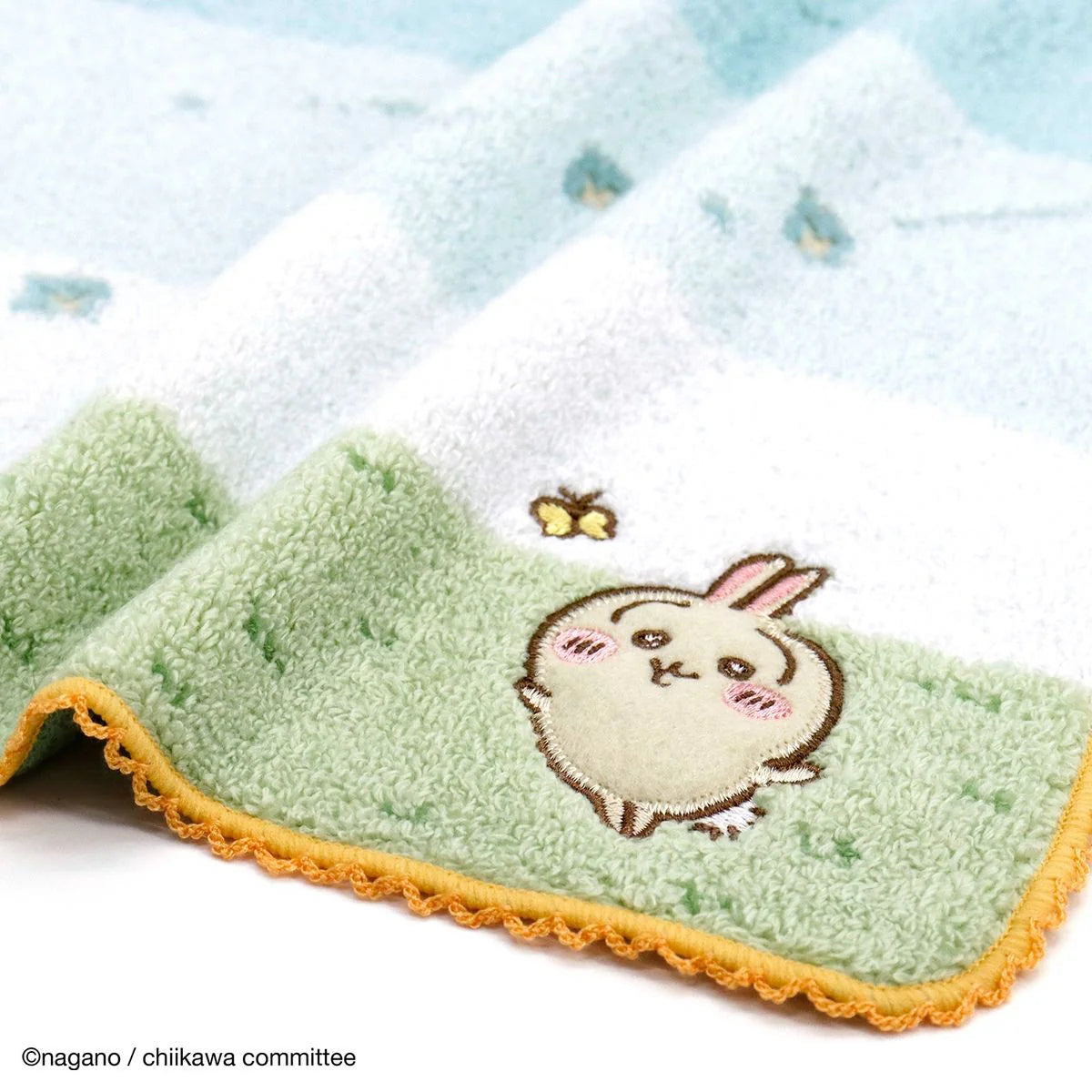 Japan ChiiKawa Wind Blows Series | ChiiKawa Hachiware Usagi Wind Blows Series Handkerchief - Kawaii Cute Item