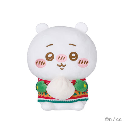 [Pre-Order] Japan ChiiKawa Christmas X Convenience Store Lottery | Prize A B C D E - ChiiKawa Hachiware Usagi Momonga Kurimanju Giant Plush Doll Cushion Keychain Plate Candle Crystal Ball Kawaii items Room Decoration