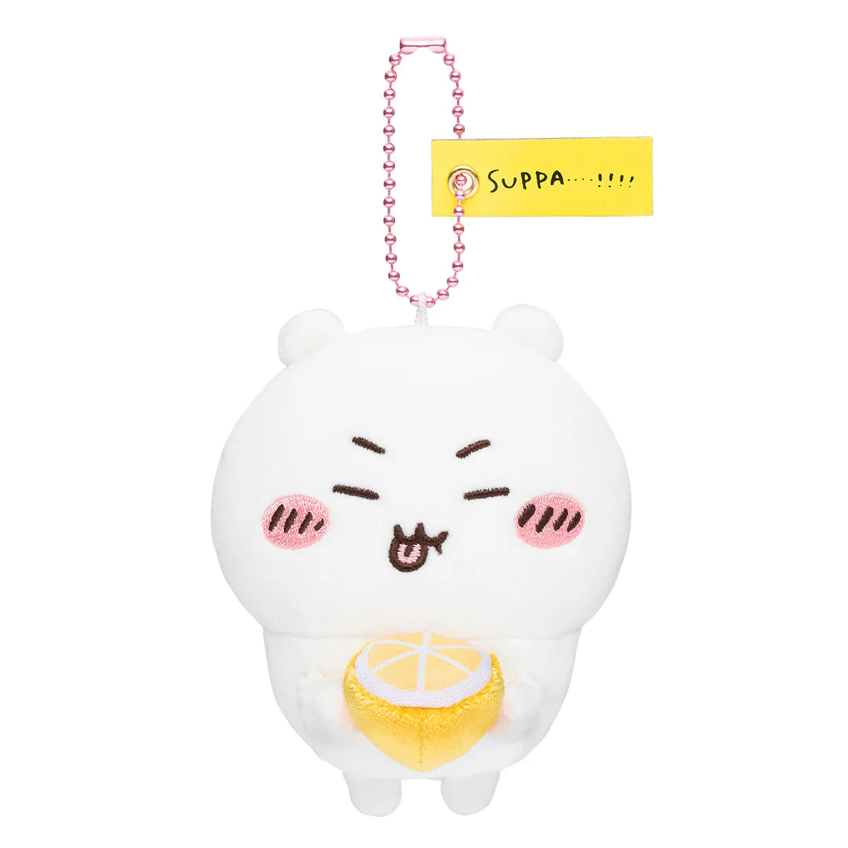 Japan ChiiKawa | ChiiKawa Hachiware Usagi Eating Lemon Plush Doll Keychain Kawaii items Room Decoration doll