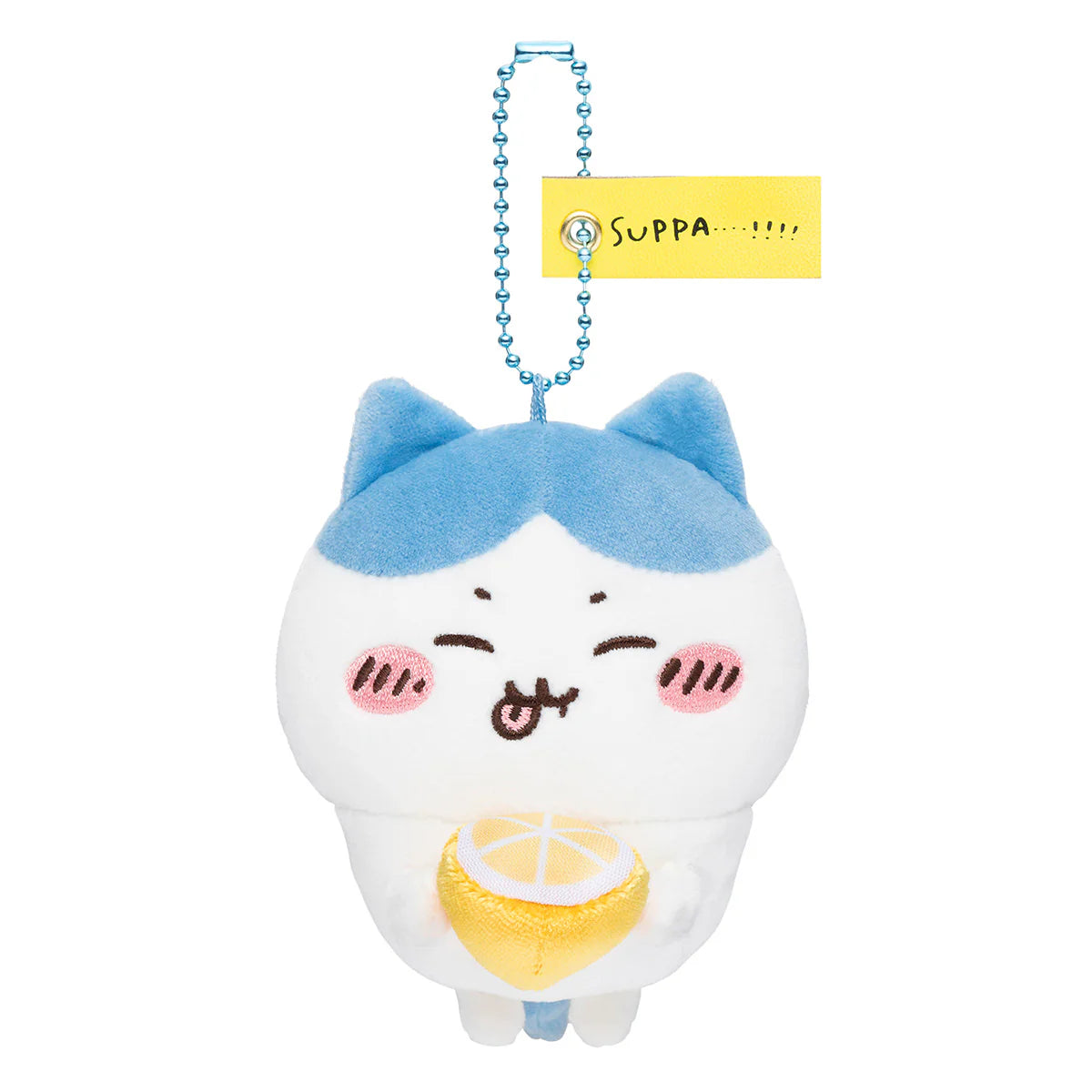 Japan ChiiKawa | ChiiKawa Hachiware Usagi Eating Lemon Plush Doll Keychain Kawaii items Room Decoration doll