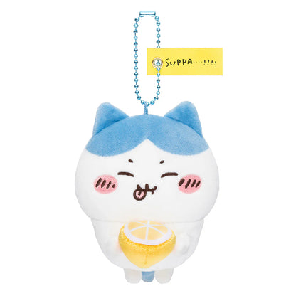 Japan ChiiKawa | ChiiKawa Hachiware Usagi Eating Lemon Plush Doll Keychain Kawaii items Room Decoration doll